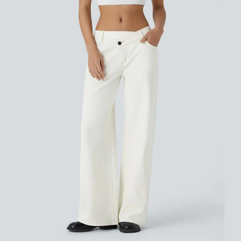 Low Rise Baggy Wide Leg Casual Jeans VIP